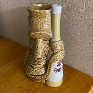 CERAMIC TIKI MUG TIKI FARM BY "THOR" GALLIANO LIQUOR RARE RETIRED